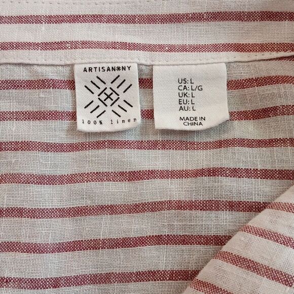 Artisan NY Linen Top. Beachy. Coastal. - Picture 7 of 9